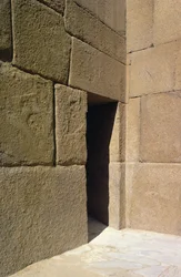 Granieten muur van de Vallei Tempel van Khafre, Oude Koninkrijk