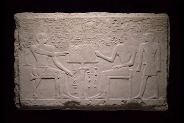 Muurfragment uit het Graf van Thenti, 2524-2400 v.Chr.