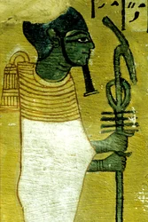 Oud Egypte, muurschildering, graf van Sennedjem, graf van de edelen, Thebe, Deir el Medina