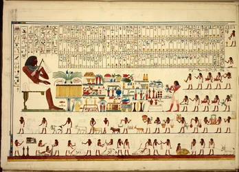 Egyptische hiërogliefen, uit 