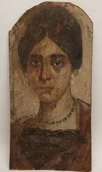 Mummieportret, ca.136-160 (verf op hout)