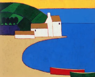 Baai in Zuid-Bretagne, 2004