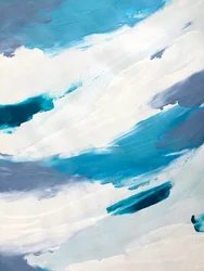 Abstracte oceaangolven
