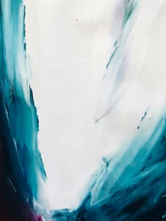 Vloeiend blauwgroen abstract