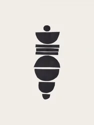 Minimalistische abstracte vormen