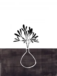 Minimalistische plantenpotten