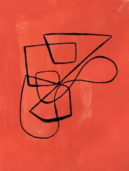 Modern koraal, abstract