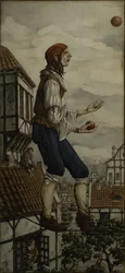 Giant Juggler Oude Stad