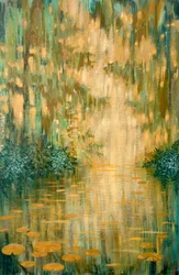 Weerspiegelingen in de Gouden Vijver