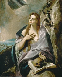 Maria Magdalena (schilderij op doek)