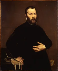 Portret van een heer