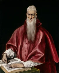 Sint Hiëronymus als geleerde
