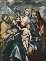 De Heilige Familie met Maria Magdalena