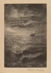 Op zee