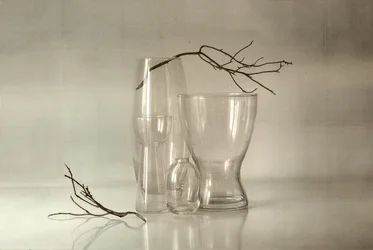 Rustig glas-stilleven
