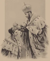 De Kroning van Keizerin Alexandra Fjodorovna, 1899