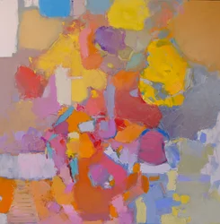 Levendige abstracte tinten