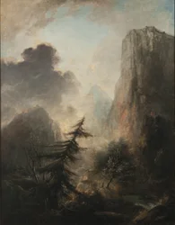 Landschap met Sparren, ca. 1780