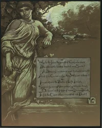 (Illustratie voor Rubáiyát van Omar Khayyám) De wijnstok