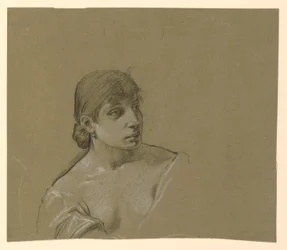 Portret van een jonge vrouw