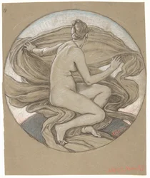 Studie voor "De Morgenster"