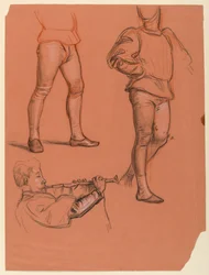 Studie voor "Huwelijksstoet"