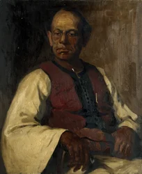Portret van een Marokkaan, 1908