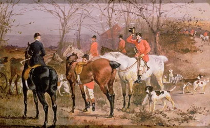 Jachtscène van Pardon Hall, Essex