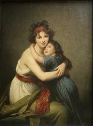 Elisabeth Louise Vigée-Lebrun, Madame Vigée-Lebrun en haar dochter