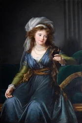 Portret van gravin Jekaterina Skavronskaja, geboren von Engelhardt 1761-1829