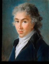 Portret van prins Ivan Baryatinsky, laat 18e of begin 19e eeuw