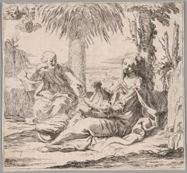 De rest op de vlucht naar Egypte