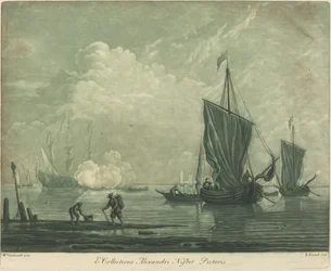 Scheepvaartscène uit de Collectie van Alexander Nisbit