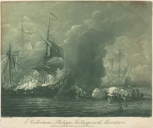 Scheepvaartscène uit de Collectie van Philip Hollingworth