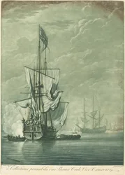 Scheepvaartscène uit de Collectie van Thomas Cook