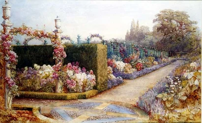 Het tuinpad