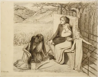 Twee Geliefden, 1854