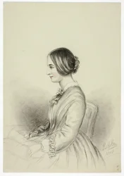 Portret van Selina (Quin) Markham