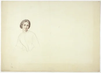 Studie voor vrouwelijk portret