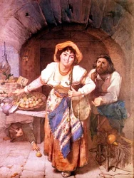 Het beste op de markt - schets uit het leven in Rome