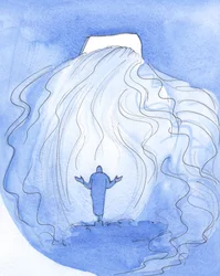 Een ziel kan Christus begroeten, in de Heilige Communie, door te zeggen: "Laat uw licht binnen, en kom binnen (met uw uitstorting van genade)"