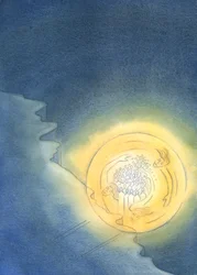 Allen die delen in Gods Trinitarisch leven kunnen zich veilig voelen bij de dood - alsof ze over een klif tuimelen, maar toch worden vastgehouden binnen Gods licht totdat ze de andere kant bereiken