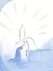 Alsof ze zich van een sokkel boog, reikte Onze Lieve Vrouw uit en streelde mijn hoofd. Ze verheugt zich in degenen die vreugdevol over haar spreken tegen anderen