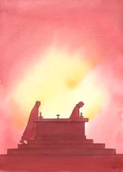 Naarmate de jaren verstrijken, verlaat de ene priester het altaar en volgt een andere in zijn voetsporen om het Heilige Offer aan te bieden