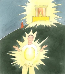 Voor de tijd van Christus moesten mensen naar de Tempel in Jeruzalem gaan om te zijn waar God op een speciale manier was neergedaald