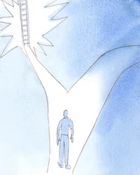 Christus kan in onze harten kijken. Hij 