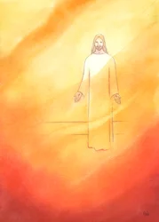 Christus is stralend en vreugdevol in Zijn Verrezen Leven