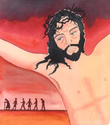 Christus sprak bij de Consecratie van de wijn, zeggende 