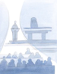 Christus sprak door Zijn priester: "Ook jij kunt met gezag spreken"; wat betekent dat jij, de gedoopte gelovige, het geloof kunt delen