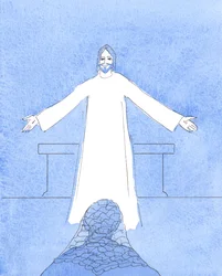 Christus sprak tot mij over alle mensen in mijn hart die hulp nodig hebben, en al mijn andere zorgen